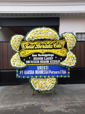 Papan Bunga Duka di Cipaganti
